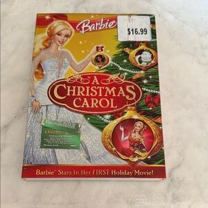 Barbie A Christmas Carol DVD - Red, Green, Gold